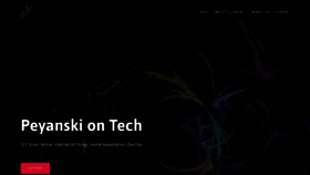 What Peyanski.com website looked like in 2020 (4 years ago)