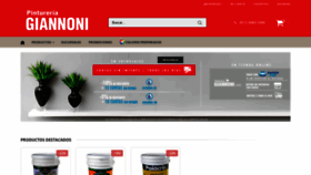 What Pintureriagiannoni.com website looked like in 2020 (4 years ago)
