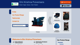 What Pulveriserindia.com website looked like in 2020 (4 years ago)