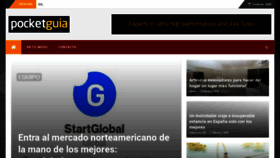 What Pocketguia.es website looked like in 2020 (4 years ago)