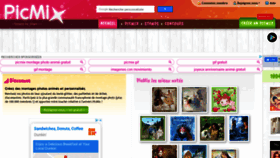 What Picmix.com website looked like in 2020 (4 years ago)