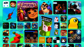 What Poki.cz website looked like in 2020 (6 years ago)