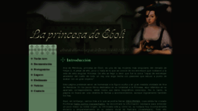 What Princesadeeboli.com website looked like in 2020 (4 years ago)