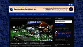 What Precisionlogicinc.net website looked like in 2020 (4 years ago)