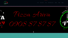 What Pizza-ariva.sk website looked like in 2020 (4 years ago)