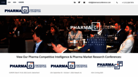 What Pharmaciconference.com website looked like in 2020 (4 years ago)