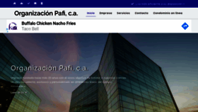 What Pafica.com website looked like in 2020 (4 years ago)
