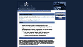 What Publishingdesigns.com website looked like in 2020 (4 years ago)