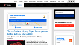 What Promociondescuentos.com website looked like in 2020 (4 years ago)