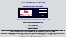 What Proveedores.sanborns.com.mx website looked like in 2020 (4 years ago)