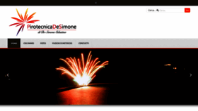 What Pirotecnicadesimone.it website looked like in 2020 (4 years ago)