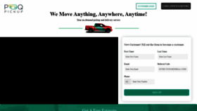 What Pdqpickup.com website looked like in 2020 (4 years ago)