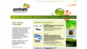 What Probeb.pt website looked like in 2020 (4 years ago)