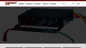 What Premiumline-cabling.com website looked like in 2020 (4 years ago)