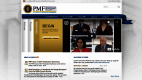 What Pmf.gov website looked like in 2020 (5 years ago)