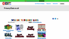 What Primaryclass.co.uk website looked like in 2020 (4 years ago)