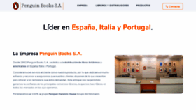 What Penguinspain.com website looked like in 2020 (4 years ago)
