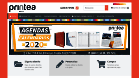 What Printea.com.mx website looked like in 2020 (4 years ago)