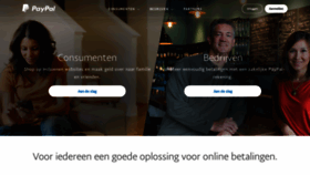 What Paypal.nl website looked like in 2020 (4 years ago)