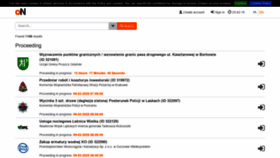 What Platformazakupowa.pl website looked like in 2020 (4 years ago)