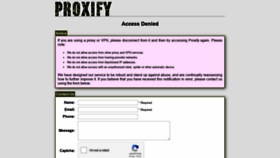 What Proxy.org website looked like in 2020 (4 years ago)