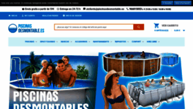 What Piscinasdesmontable.es website looked like in 2020 (4 years ago)