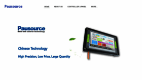 What Pausource.com website looked like in 2020 (4 years ago)