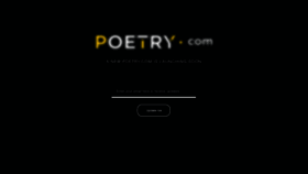What Poetry.com website looked like in 2020 (4 years ago)
