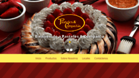 What Pastelesycompania.com.ec website looked like in 2020 (4 years ago)