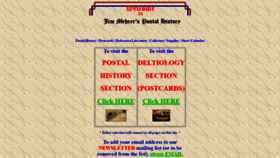 What Postal-history.com website looked like in 2020 (4 years ago)