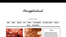 What Pineappleislands.com website looked like in 2020 (4 years ago)