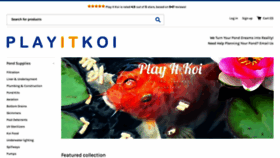 What Playitkoi.com website looked like in 2020 (4 years ago)