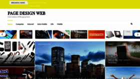 What Pagedesignweb.com website looked like in 2020 (4 years ago)
