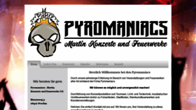 What Pyromaniacs-werdau.de website looked like in 2020 (4 years ago)