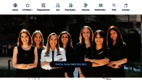 What Paramulheresnaciencia.com.br website looked like in 2020 (5 years ago)