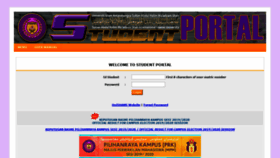 What Portal.unishams.edu.my website looked like in 2020 (4 years ago)