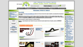 What Pescaelchollo.com website looked like in 2020 (4 years ago)