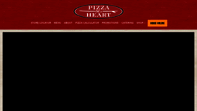What Pizzamyheart.com website looked like in 2020 (4 years ago)