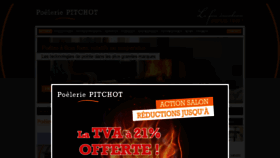 What Poeleriepitchot.be website looked like in 2020 (4 years ago)