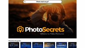 What Photosecrets.com website looked like in 2020 (4 years ago)