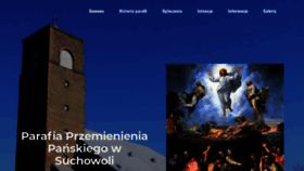 What Parafiasuchowola.pl website looked like in 2020 (4 years ago)