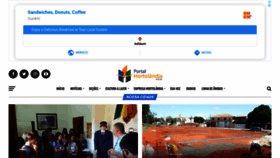 What Portalhortolandia.com.br website looked like in 2020 (4 years ago)