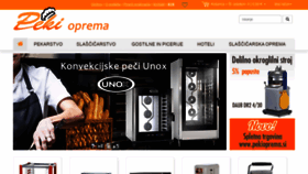 What Pekioprema.si website looked like in 2020 (4 years ago)