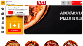What Pizzapazza.ro website looked like in 2020 (5 years ago)