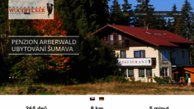 What Penzion-arberwald.cz website looked like in 2020 (4 years ago)