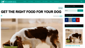 What Petsbook.co.uk website looked like in 2020 (4 years ago)