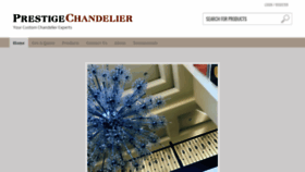 What Prestigechandelier.com website looked like in 2020 (4 years ago)