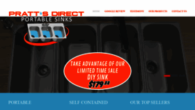 What Prattsdirect.com website looked like in 2020 (4 years ago)