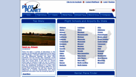 What Pilotplanet.com website looked like in 2020 (4 years ago)