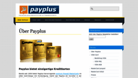What Payplus.de website looked like in 2020 (4 years ago)